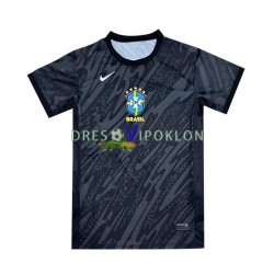 Brazil Golmanski Copa America Dres Gostujući 2024 Kratkih Rukava ,Muški