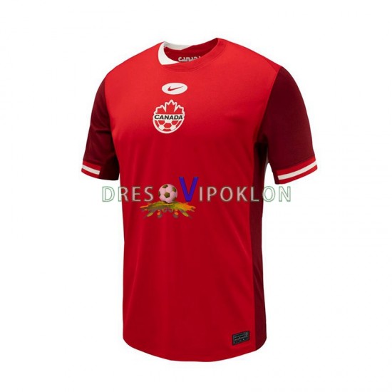 Kanada Copa America Dres Domaći 2024 Kratkih Rukava ,Muški