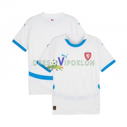 Češka Dres Gostujući Euro 2024 Kratkih Rukava ,Muški