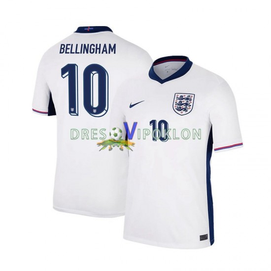 Engleska Jude Bellingham 10 Dres Domaći Euro 2024 Kratkih Rukava ,Muški