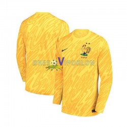 Francuska Golmanski Dres Domaći Euro 2024 Kratkih Rukava ,Muški