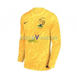 Francuska Golmanski Dres Domaći Euro 2024 Kratkih Rukava ,Muški