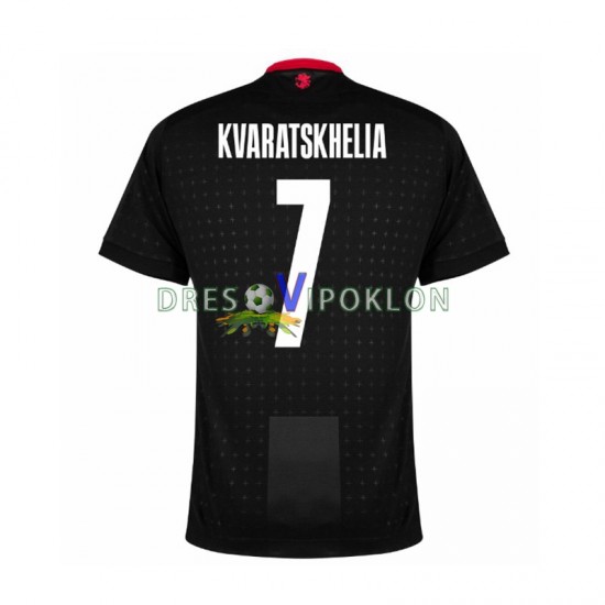 Georgia Kvaratskhelia 7 Dres Gostujući Euro 2024 Kratkih Rukava ,Muški