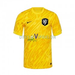 Nizozemska Golmanski Dres Gostujući Euro 2024 Kratkih Rukava ,Muški