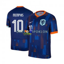 Nizozemska Memphis Depay 10 Dres Gostujući Euro 2024 Kratkih Rukava ,Muški