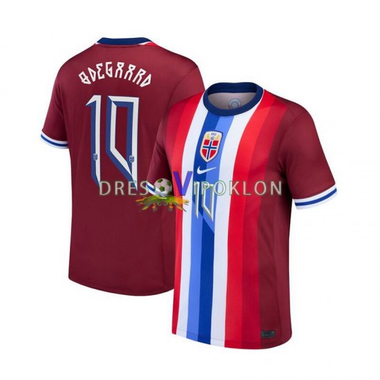 Norveška Martin Odegaard 10 Dres Domaći 2024 Kratkih Rukava ,Muški