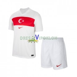 Turska Dres Domaći Euro 2024 Kratkih Rukava ,Dječji Komplet
