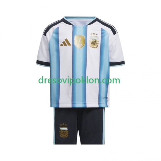 Argentina Dres Domaći World Cup 2026 Kratkih Rukava ,Dječji Komplet