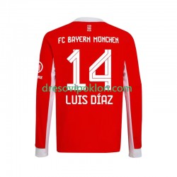 FC Bayern München Luis Diaz 14 Dres Domaći 2025-2026 Dugim Rukavima ,Muški