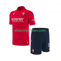 CA Osasuna Dres Domaći 2025-2026 Kratkih Rukava ,Dječji Komplet