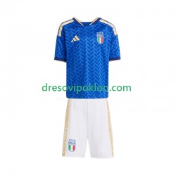 Italija Dres Domaći World Cup 2026 Kratkih Rukava ,Dječji Komplet