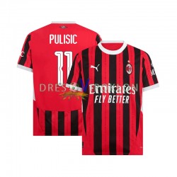 AC Milan UCL Font PULISIC 11 Dres Domaći 2024-2025 Kratkih Rukava ,Muški