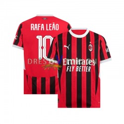 AC Milan UCL Font RAFA LEAO 10 Dres Domaći 2024-2025 Kratkih Rukava ,Muški