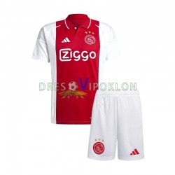 AFC Ajax Dres Domaći 2024-2025 Kratkih Rukava ,Dječji Komplet