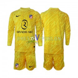 Atlético Madrid Golmanski Dres Treći 2024-2025 Dugim Rukavima ,Dječji Komplet