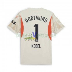 Borussia Dortmund Golmanski Gregor Kobel 1 Dres Domaći 2024-2025 Kratkih Rukava ,Muški