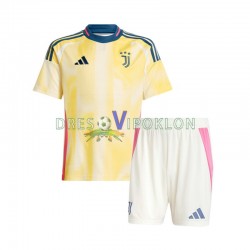 Juventus Dres Gostujući 2024-2025 Kratkih Rukava ,Dječji Komplet