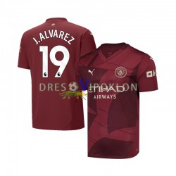 Manchester City Julian Alvarez 19 Dres Treći 2024-2025 Kratkih Rukava ,Muški
