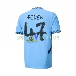 Manchester City UCL Font FODEN 47 Dres Domaći 2024-2025 Kratkih Rukava ,Muški