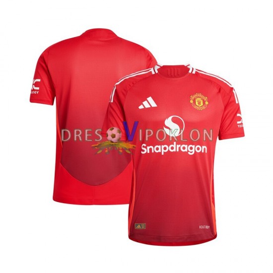 Manchester United Crvena Dres Domaći 2024-2025 Kratkih Rukava ,Muški