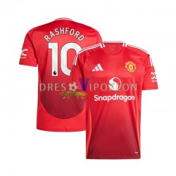 Manchester United Marcus Rashford 10 Crvena Dres Domaći 2024-2025 Kratkih Rukava ,Muški