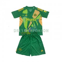 Newcastle United Golmanski zelena Dres Domaći 2024-2025 Kratkih Rukava ,Dječji Komplet
