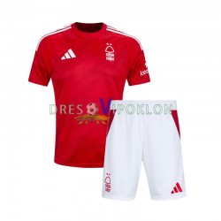 Nottingham Forest Dres Domaći 2024-2025 Kratkih Rukava ,Dječji Komplet