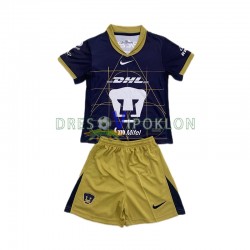 Pumas UNAM Dres Gostujući 2024-2025 Kratkih Rukava ,Dječji Komplet