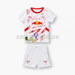 RB Leipzig Dres Domaći 2024-2025 Kratkih Rukava ,Dječji Komplet