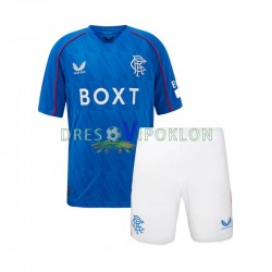Rangers Dres Domaći 2024-2025 Kratkih Rukava ,Dječji Komplet