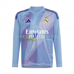 Real Madrid Golmanski Plava Dres Domaći 2024-2025 Dugim Rukavima ,Muški