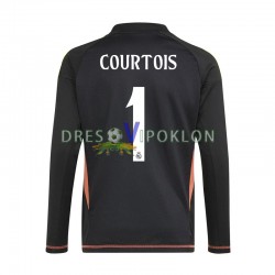 Real Madrid Golmanski Thibaut Courtois 1 Dres Gostujući 2024-2025 Kratkih Rukava ,Muški