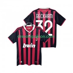 AC Milan BECKHAM 32 2009 Retro Dres Domaći 2010 Kratkih Rukava ,Muški