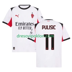 AC Milan Christian Pulisic 11 Dres Gostujući 2025-2026 Kratkih Rukava ,Muški
