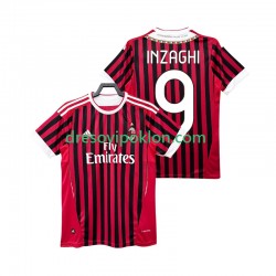 AC Milan INZAGHI 9 2012 Retro Dres Domaći 2011 Kratkih Rukava ,Muški