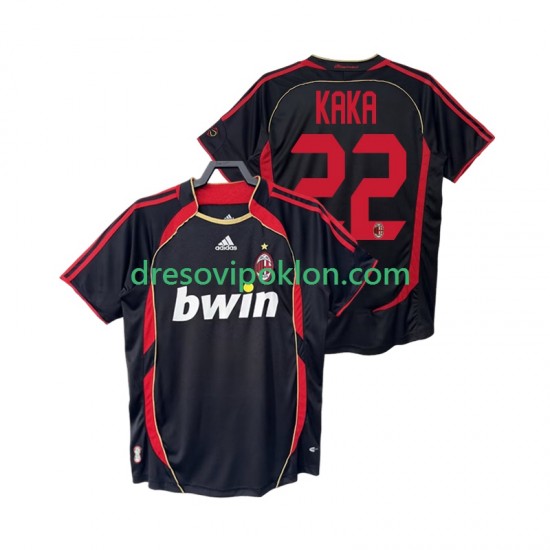AC Milan KAKA 22 2007 Retro Dres Treći 2006 Kratkih Rukava ,Muški