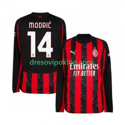 AC Milan Modrić Luca 14 Dres Domaći 2025-2026 Dugim Rukavima ,Muški