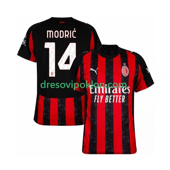 AC Milan Modrić Luca 14 Dres Domaći 2025-2026 Kratkih Rukava ,Muški
