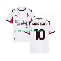 AC Milan Rafael Leao 10 Dres Gostujući 2025-2026 Kratkih Rukava ,Muški