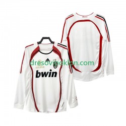 AC Milan 2007 Retro Dres Gostujući 2006 Dugim Rukavima ,Muški