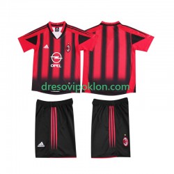 AC Milan 2005 Retro Dres Domaći 2004 Kratkih Rukava ,Dječji Komplet