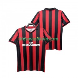 AC Milan 1990 1991 Retro Dres Domaći Kratkih Rukava ,Muški