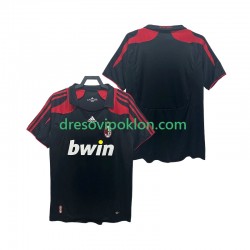 AC Milan 2007 Retro Dres Treći 2008 Kratkih Rukava ,Muški
