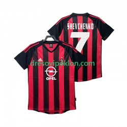 AC Milan SHEVCHENKO 7 2003 Retro Dres Domaći 2002 Kratkih Rukava ,Muški