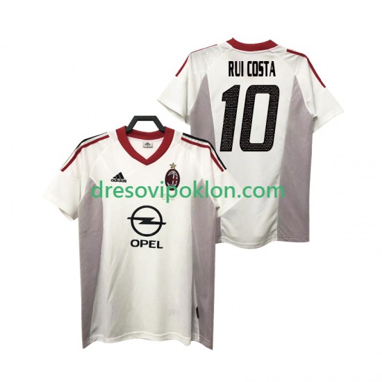 AC Milan rui costa 10 2005 Retro Dres Gostujući 2004 Kratkih Rukava ,Muški