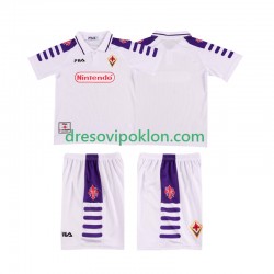 ACF Fiorentina Retro Dres Gostujući 1998 1999 Kratkih Rukava ,Dječji Komplet
