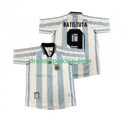 Argentina BATISUTA 9 Retro Dres Domaći 1998 Kratkih Rukava ,Muški
