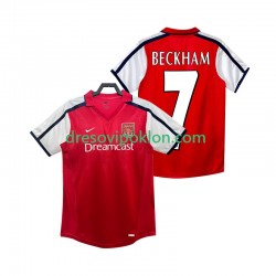 Arsenal BECKHAM 7 2001 Retro Dres Domaći 2002 Kratkih Rukava ,Muški