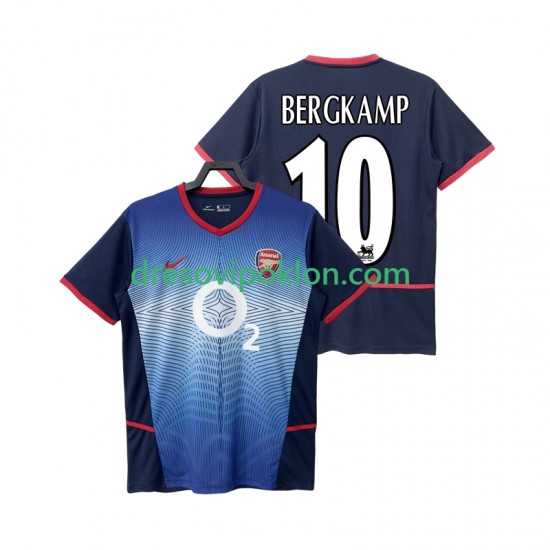 Arsenal BERGKAMP 10 Retro Dres Gostujući 2004 2002 Kratkih Rukava ,Muški