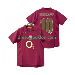 Arsenal BERGKAMP 10 2005 Retro Dres Domaći 2006 Kratkih Rukava ,Muški